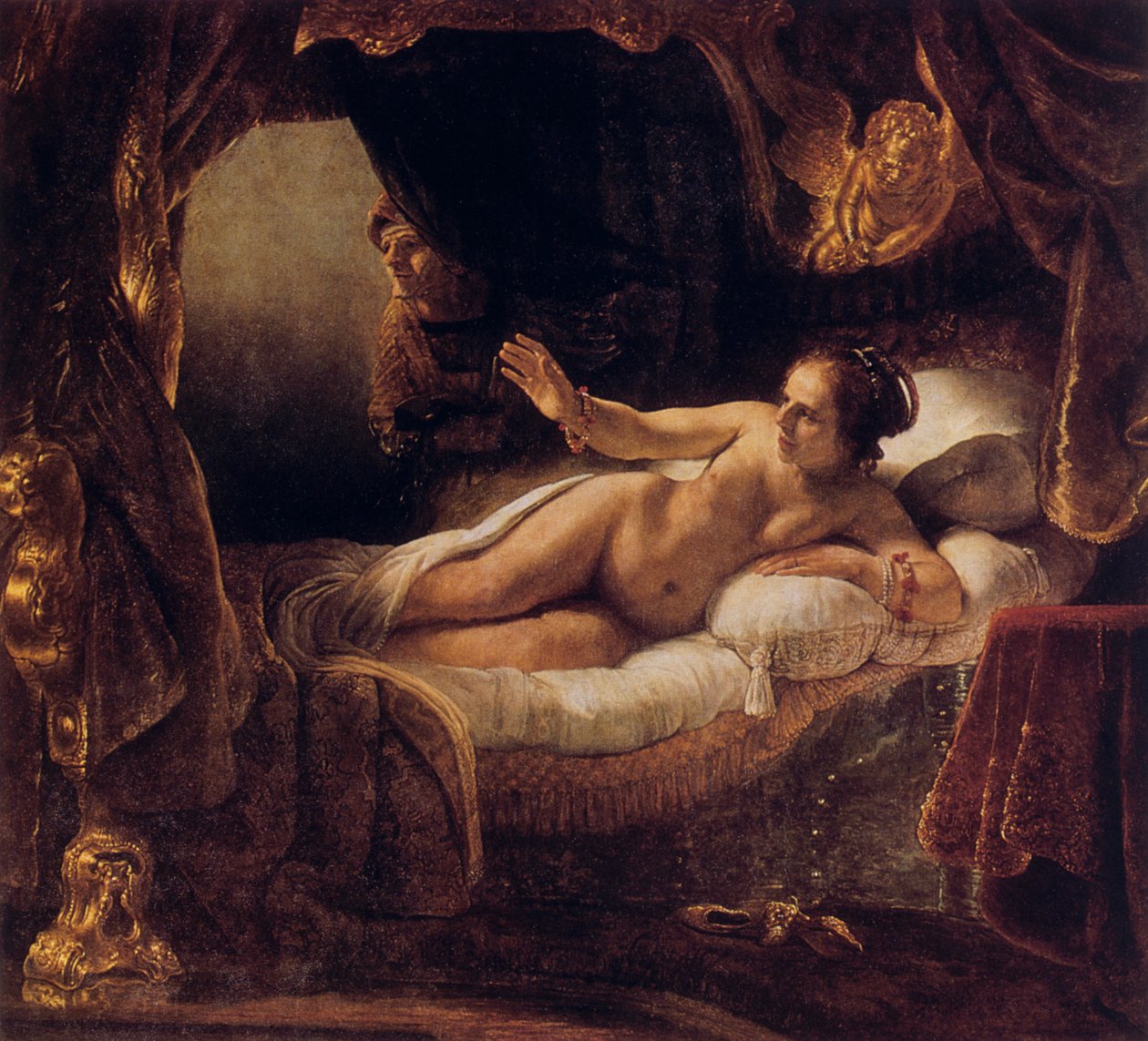 Danaé, 1636 - Rembrandt van Rijn