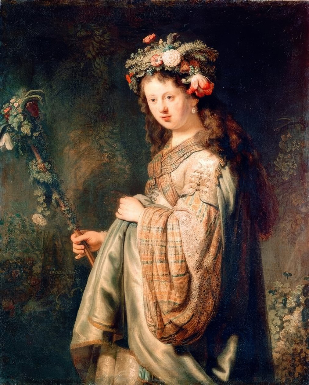 Flore - Rembrandt van Rijn