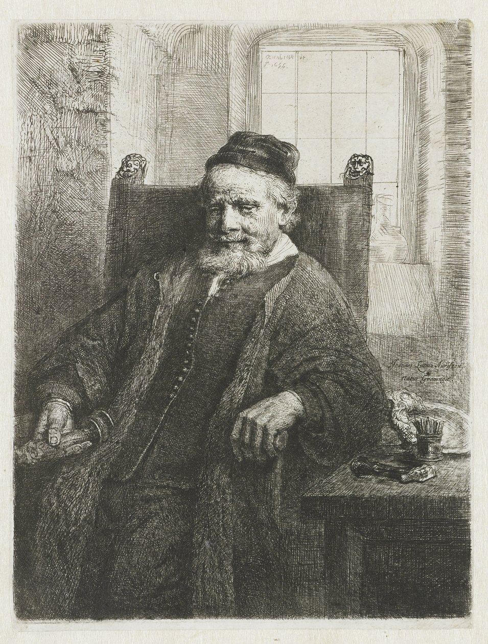 Jan Lutma, orfèvre - Rembrandt van Rijn
