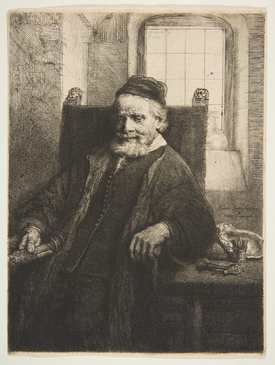 Jan Lutma, orfèvre - Rembrandt van Rijn