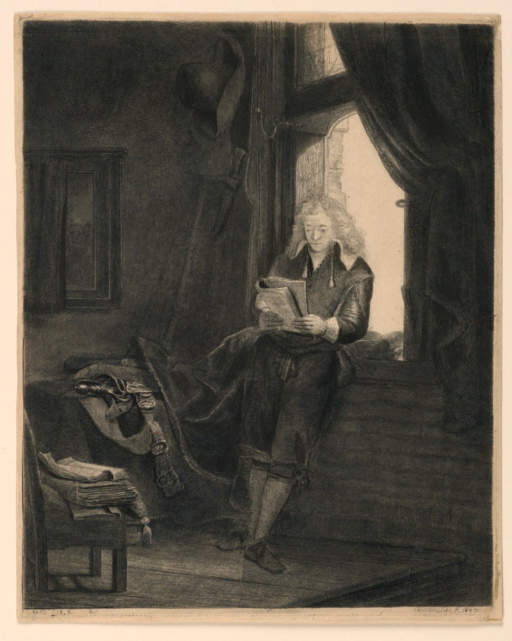 Jan Six - Rembrandt van Rijn