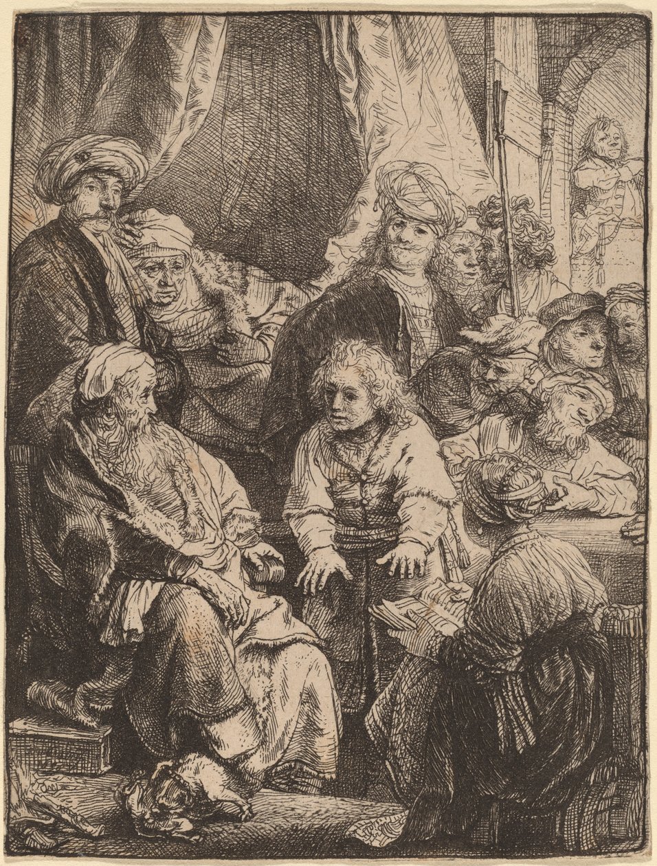 Joseph racontant ses rêves - Rembrandt van Rijn