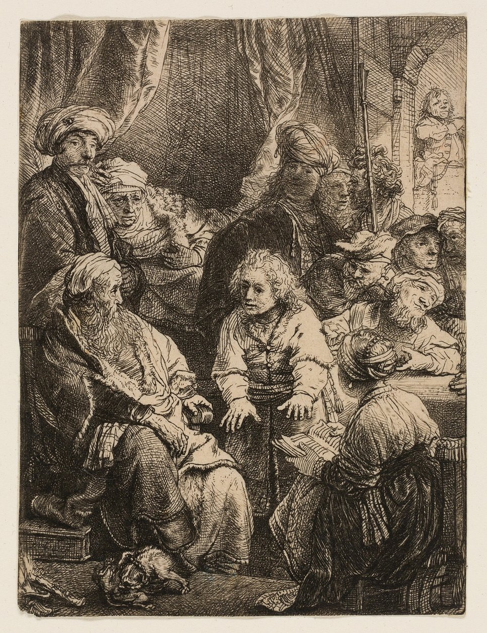 Joseph racontant ses rêves - Rembrandt van Rijn