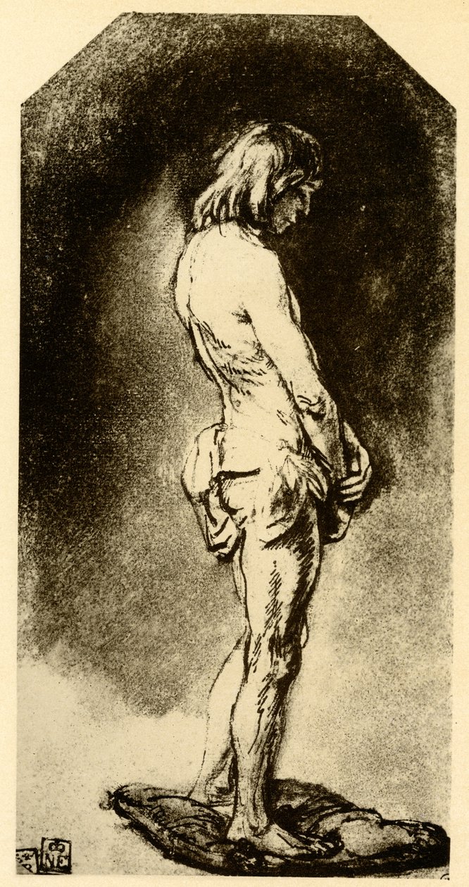 Nu masculin - Rembrandt van Rijn