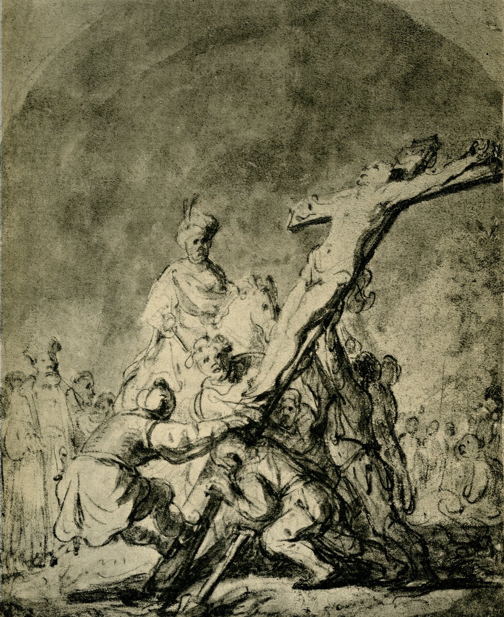 La Levée de la Croix - Rembrandt van Rijn