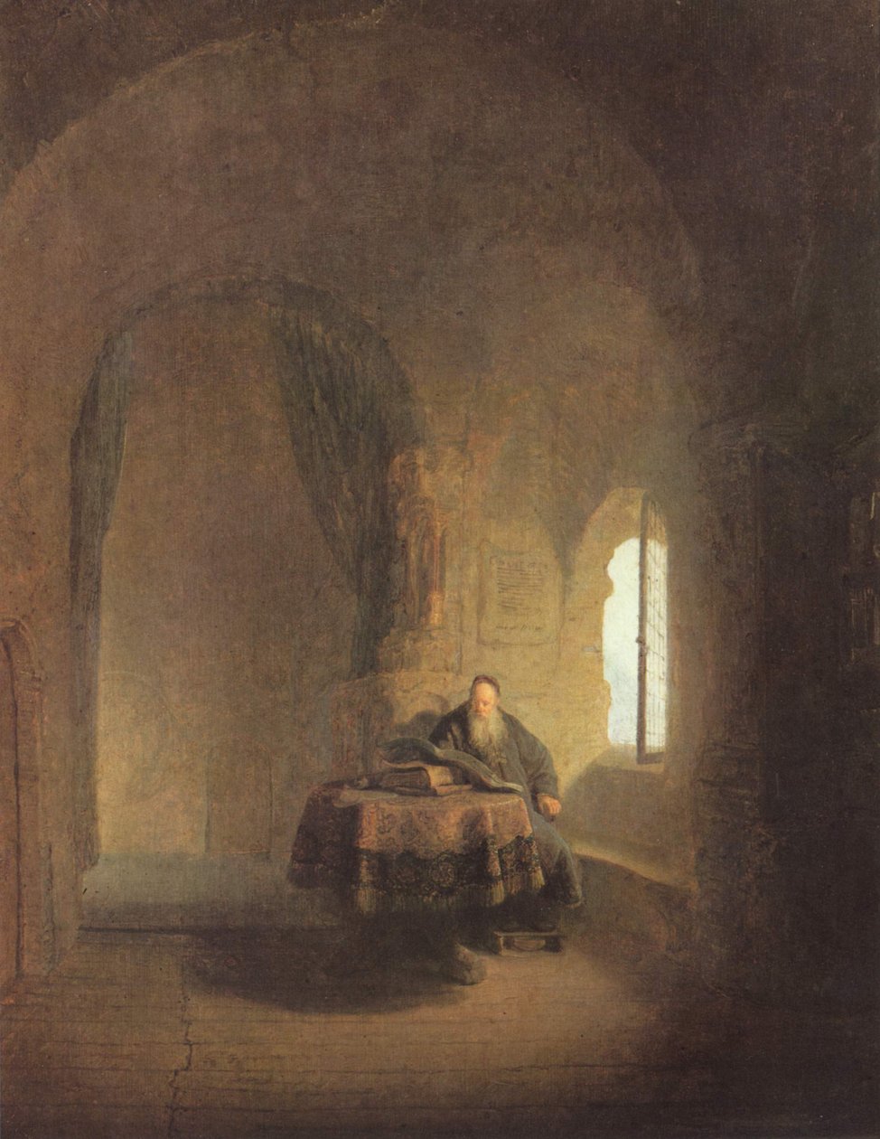 Saint Anastase, vers 1660 - Rembrandt van Rijn