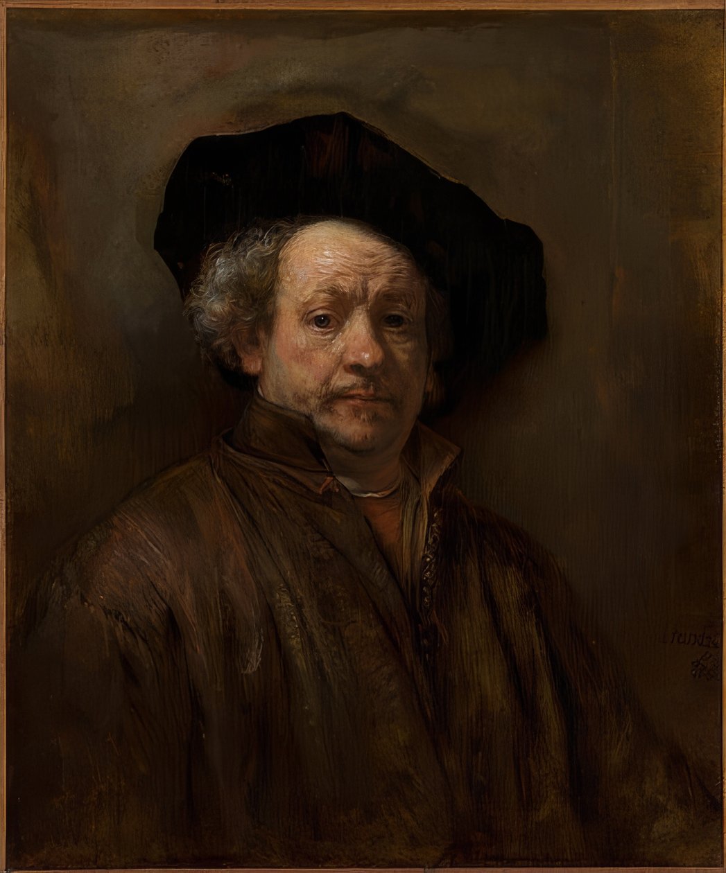 Autoportrait - Rembrandt van Rijn