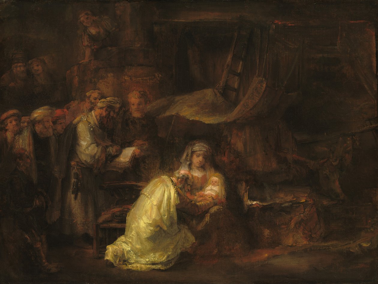 La Circoncision, 1661 - Rembrandt van Rijn