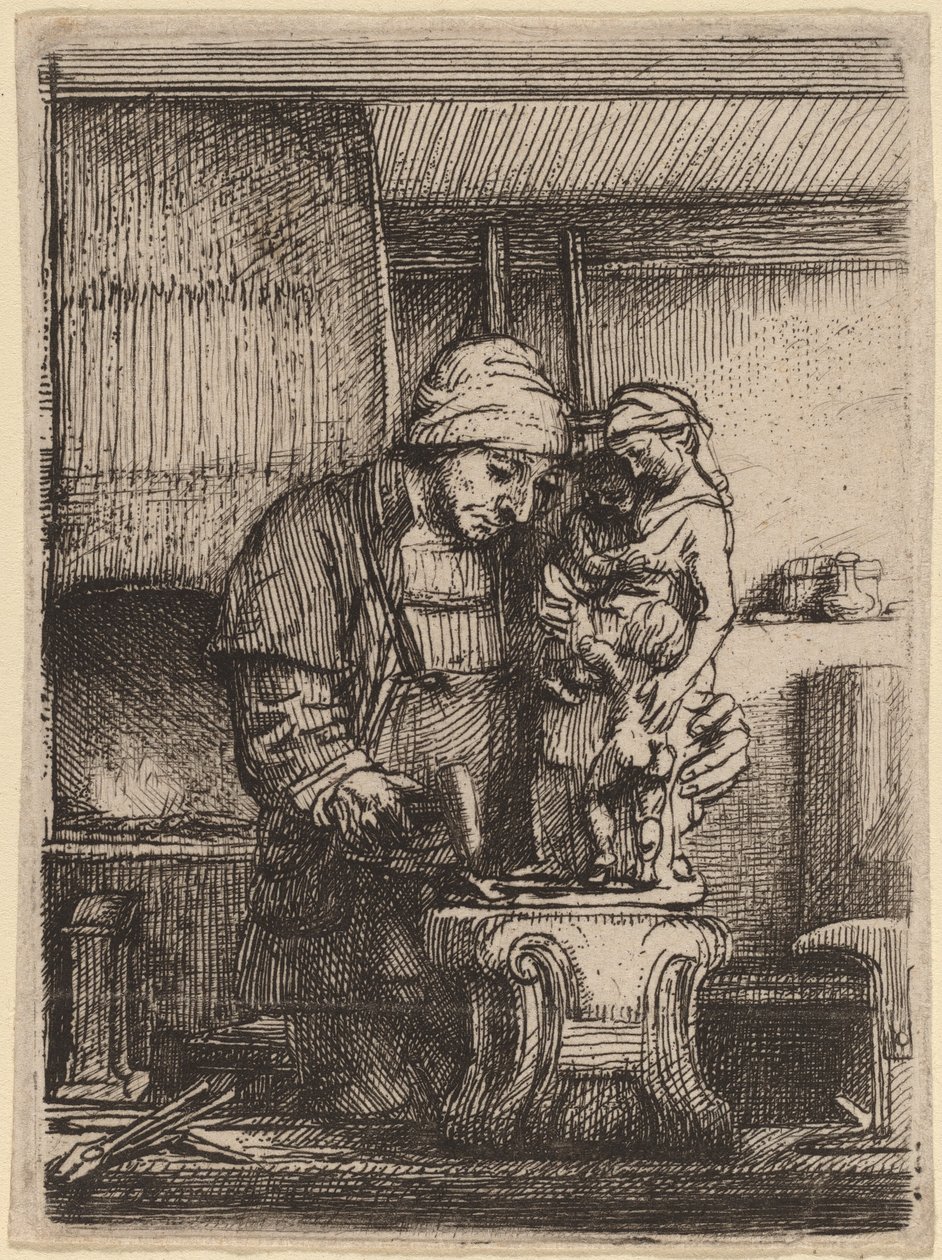 Le bijoutier - Rembrandt van Rijn