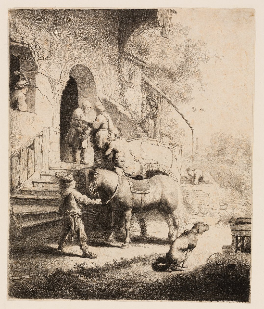 Le Bon Samaritain - Rembrandt van Rijn