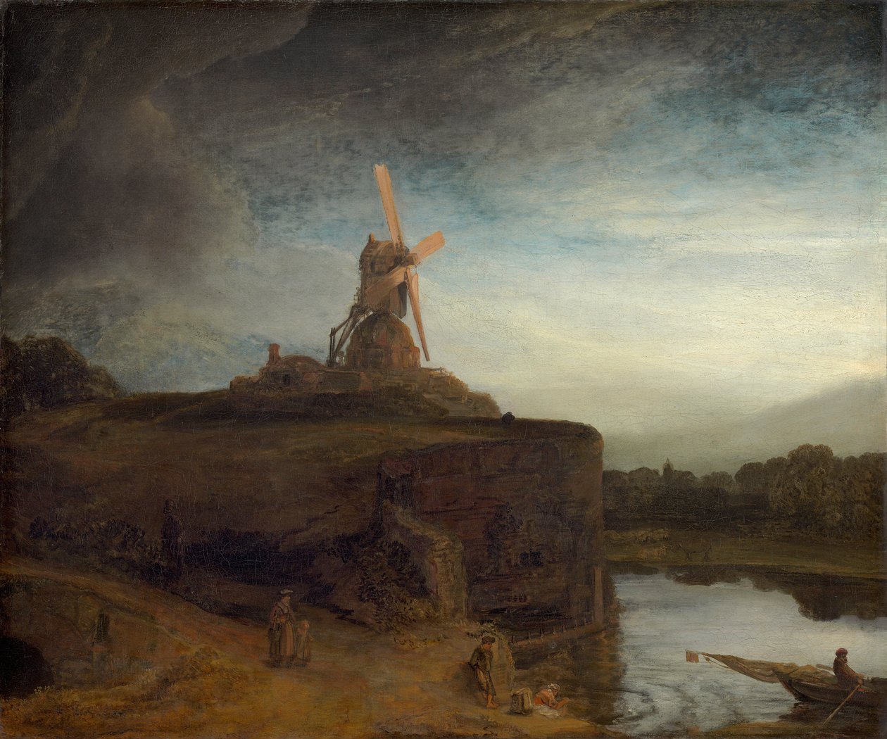 Le Moulin, 1645-48 - Rembrandt van Rijn