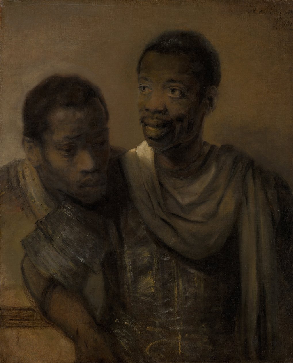 Deux Noirs, 1661 - Rembrandt van Rijn