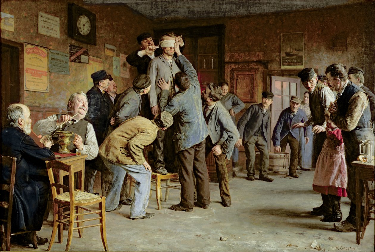 Le Bain de Pieds Inattendu, 1895 - Remy Cogghe