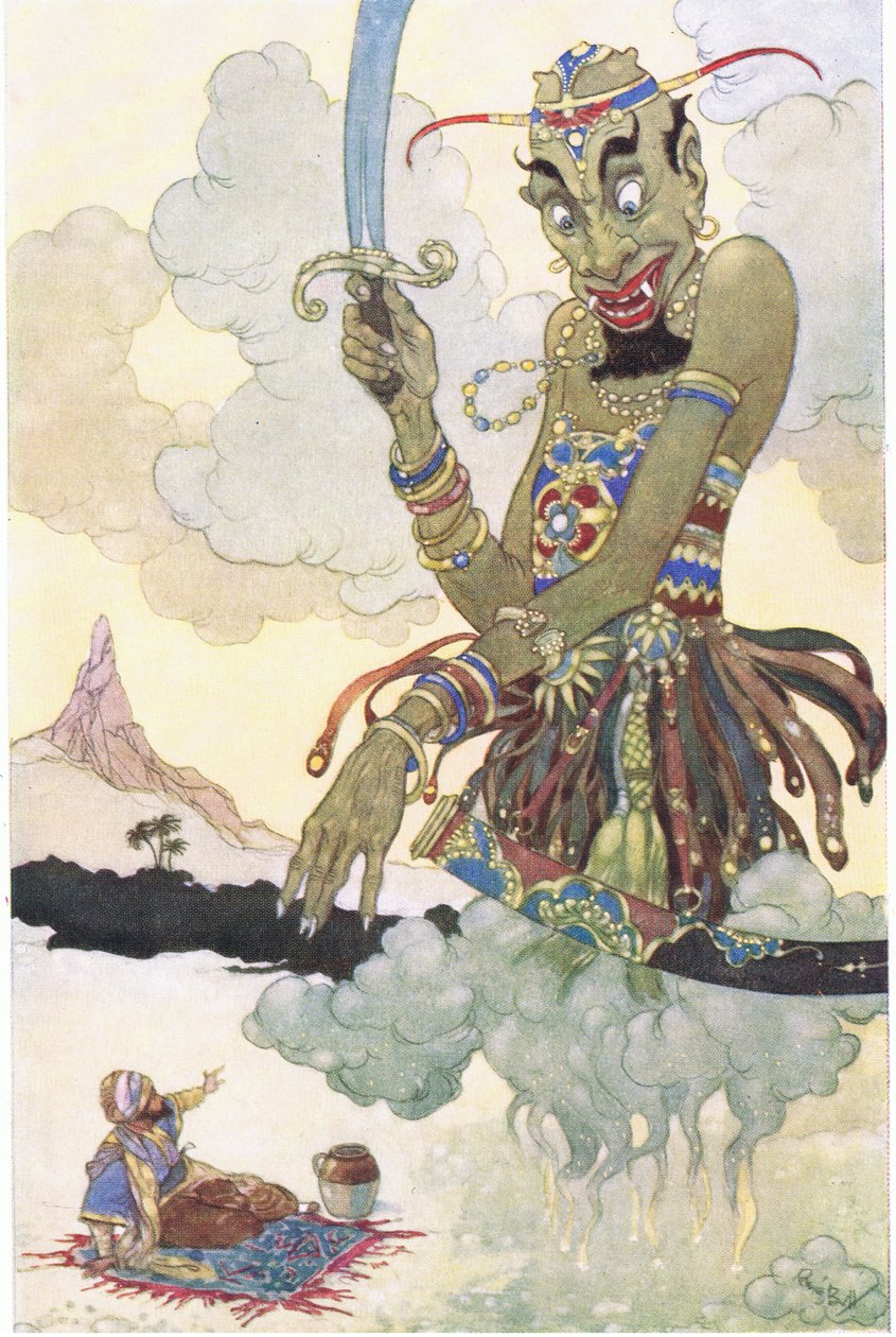 Un génie en colère, années 1930 - René Bull