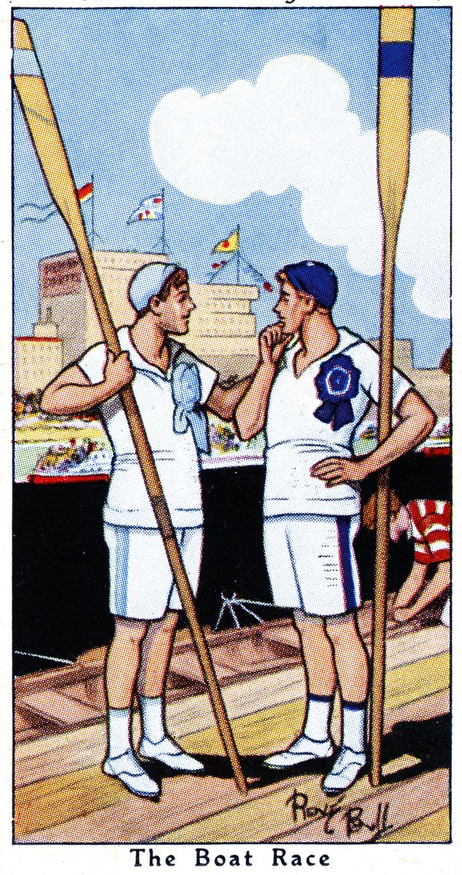 La Course de Bateaux, 1936 - René Bull