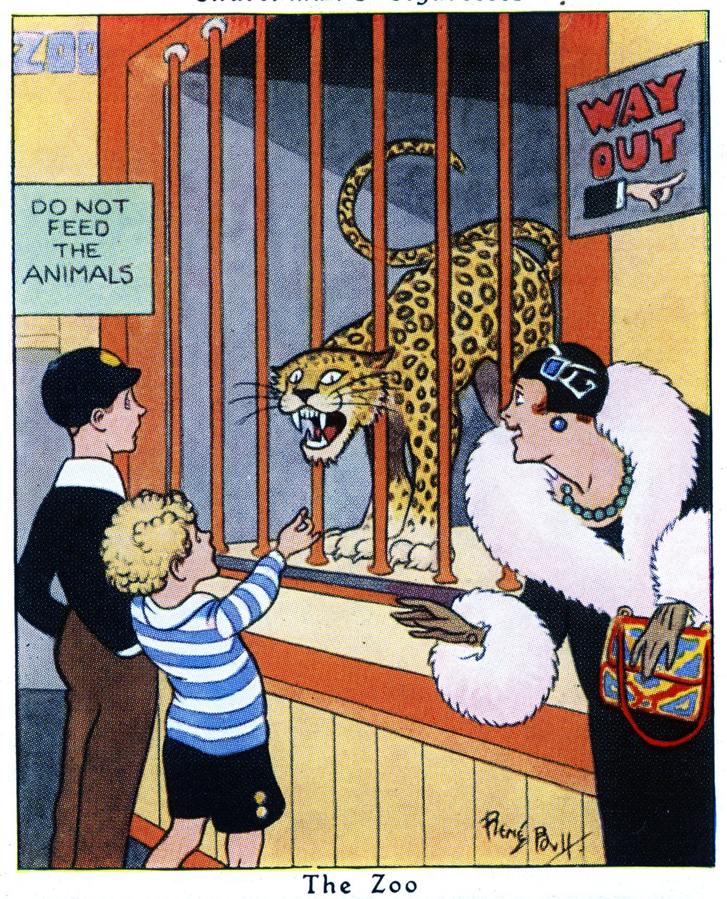 Le Zoo, 1936 - René Bull