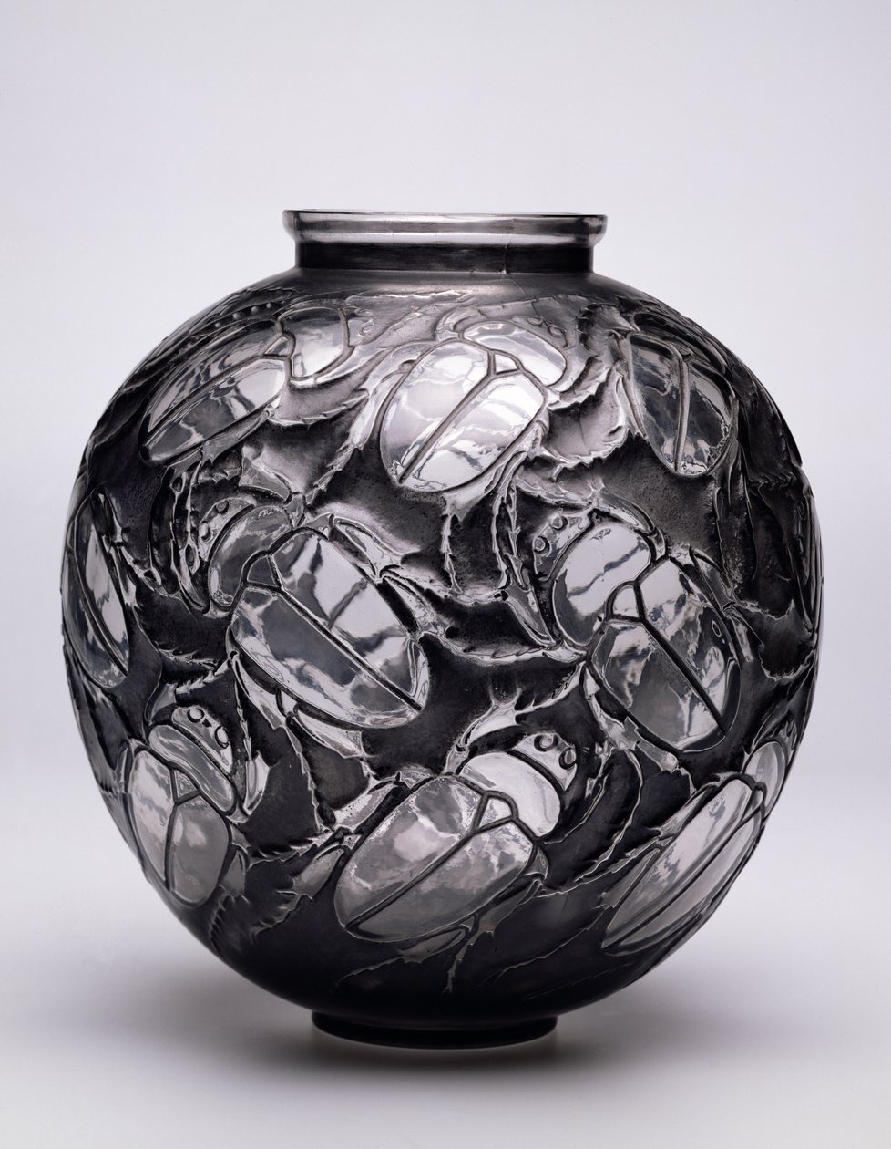 Grand vase de scarabées, 1923 - Rene Jules Lalique