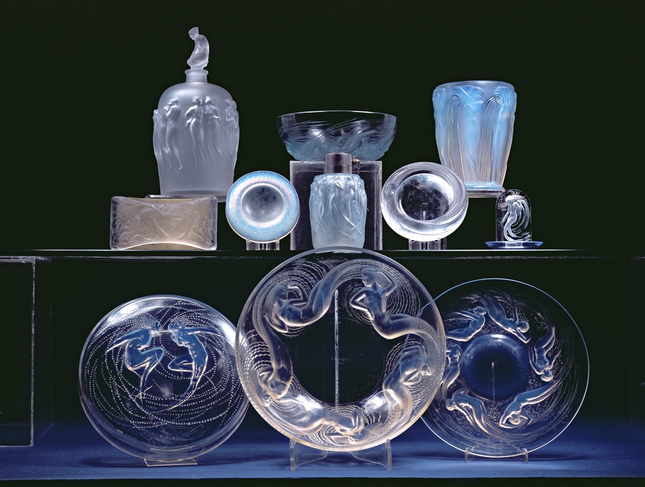 Sélection de Bouteilles, Assiettes et Verres - Rene Jules Lalique