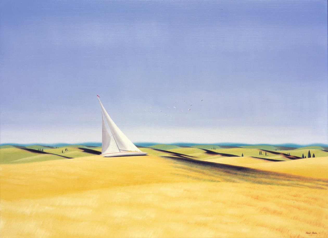 Voile en Toscane - Rene Boin