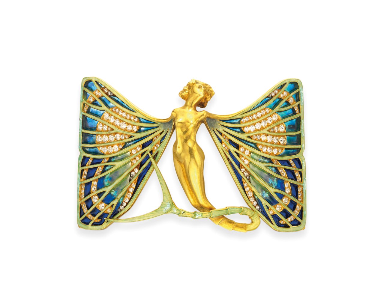 Collier de chien Art Nouveau "Sylph", vers 1900 - Rene Jules Lalique