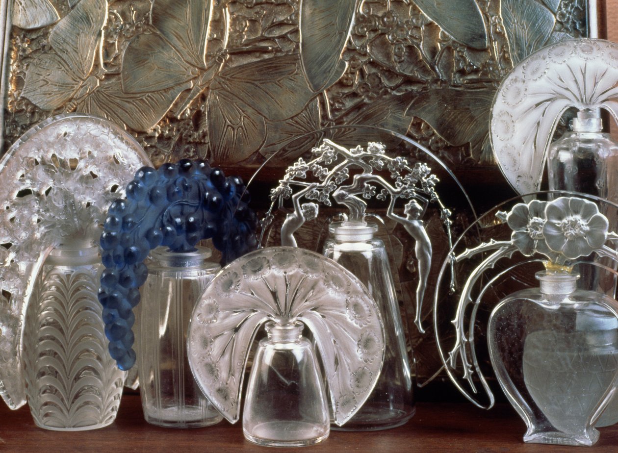 Flacon de parfum en verre - Rene Jules Lalique