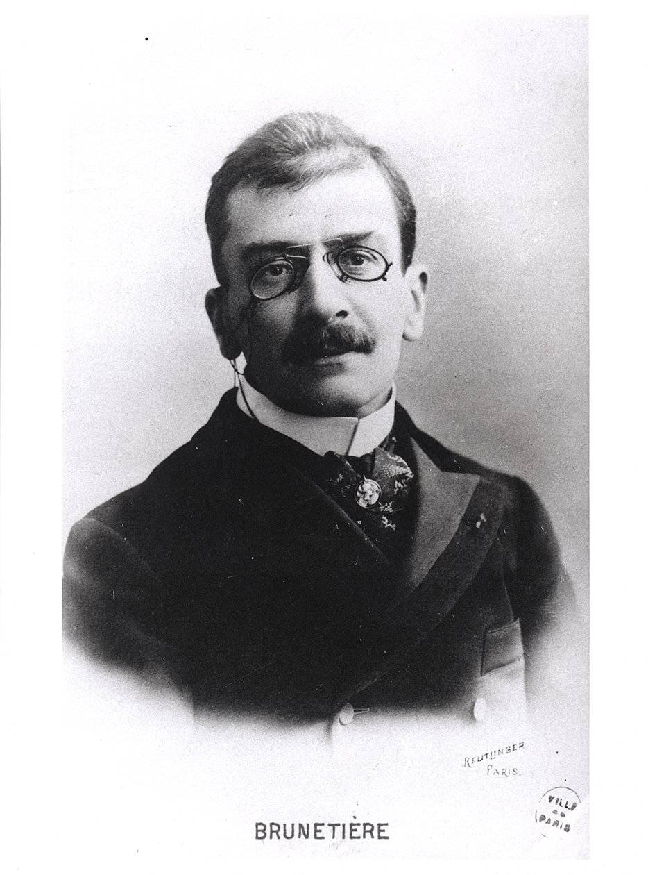 Portrait de Ferdinand Brunetière (1849-1906) - Reutlinger Studio