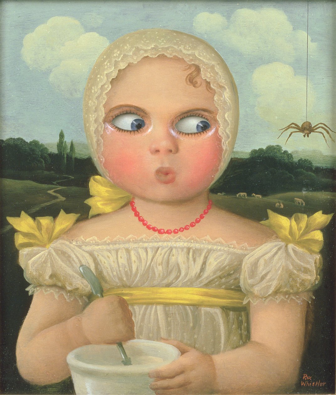 Petite Miss Muffet - Rex Whistler