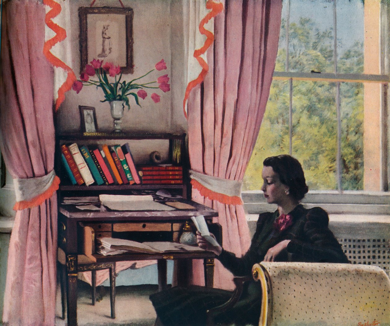La Lettre, XXe siècle - Rex Whistler