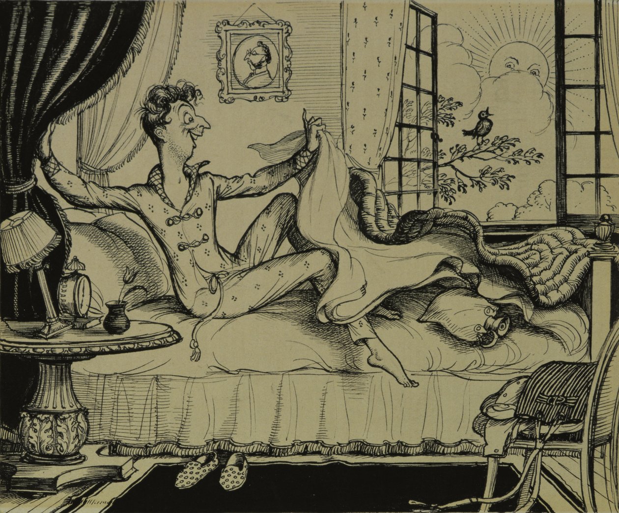 Ça Vaut le Coup de Se Lever!, 1929 - Rex Whistler