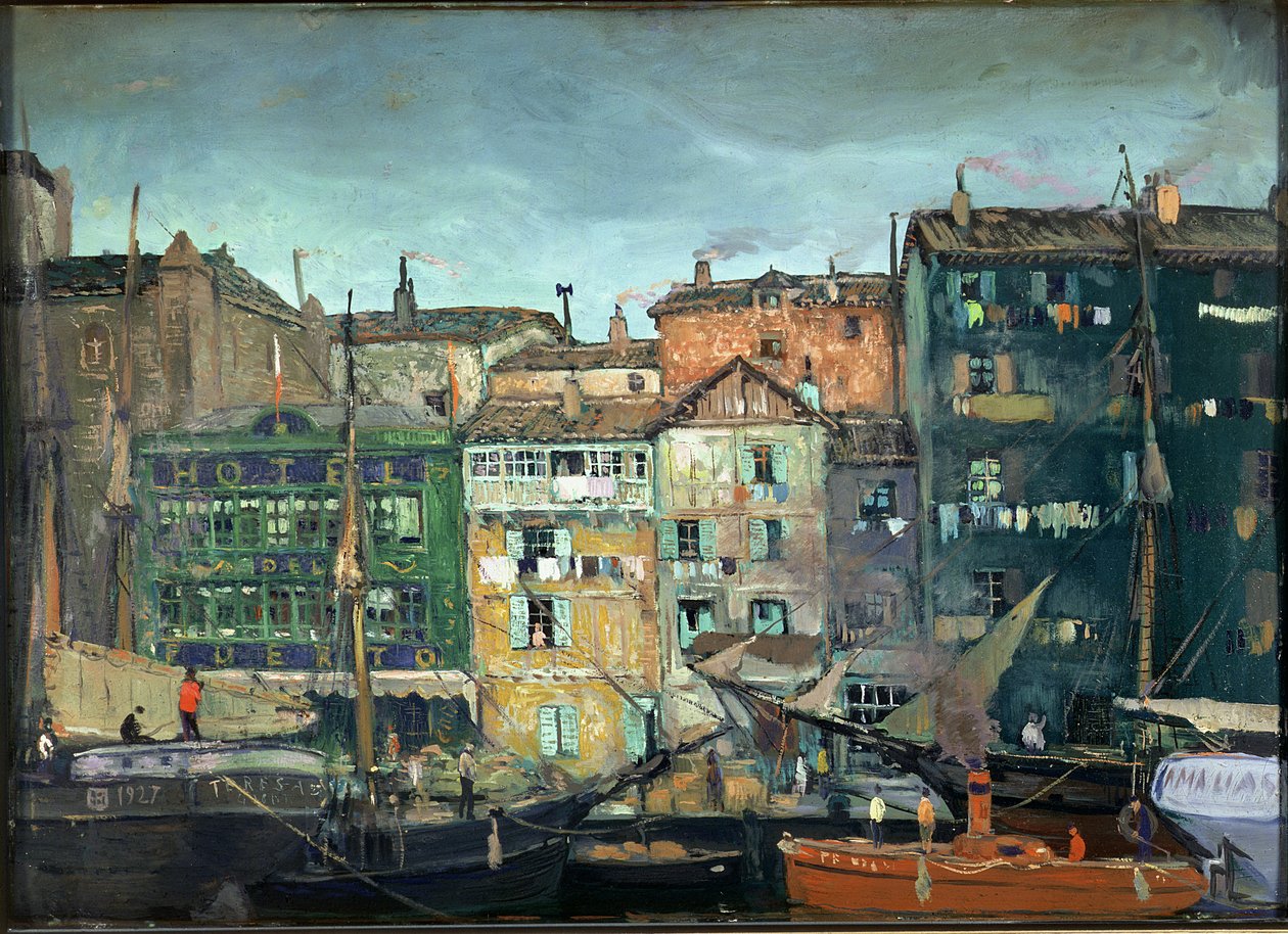 Un port - Ricardo Baroja