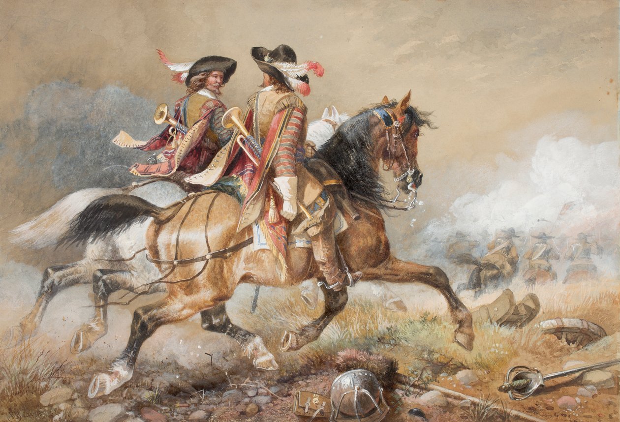 Deux cavaliers - Richard Beavis