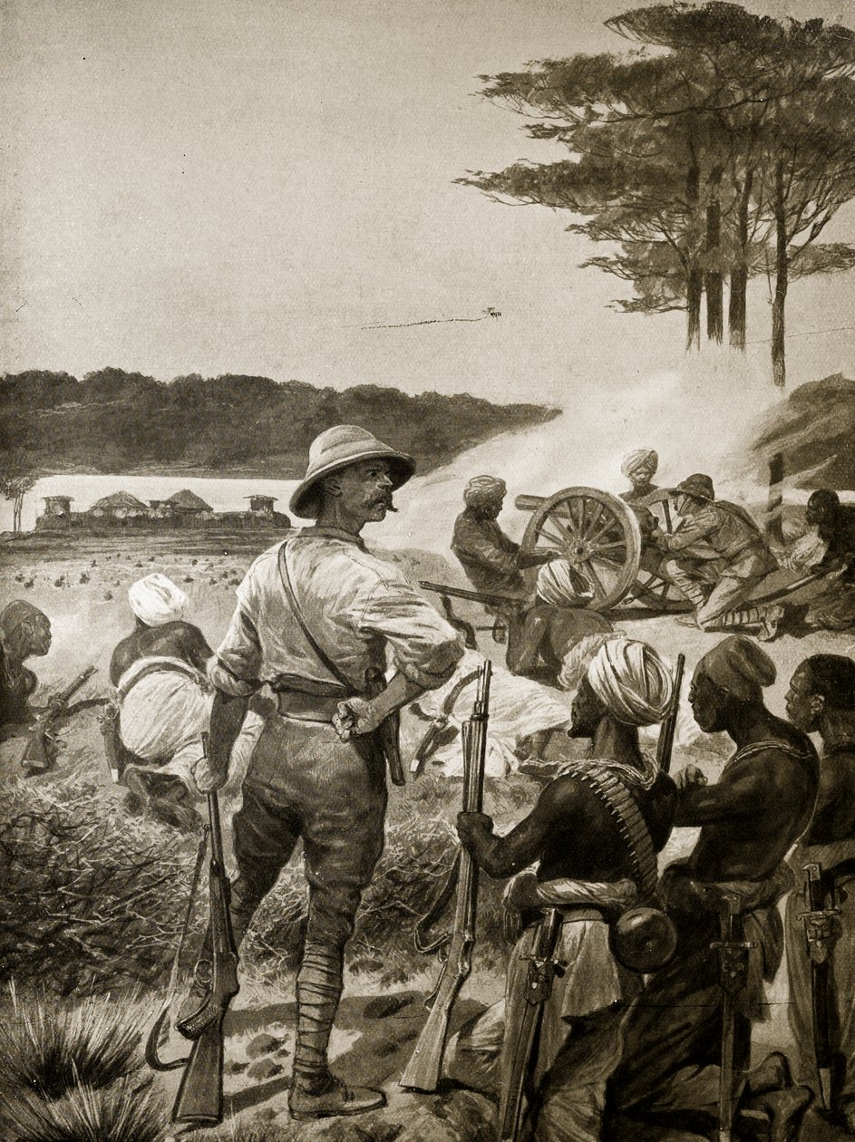 Les Britanniques à Zanzibar - Richard Caton Woodville junior