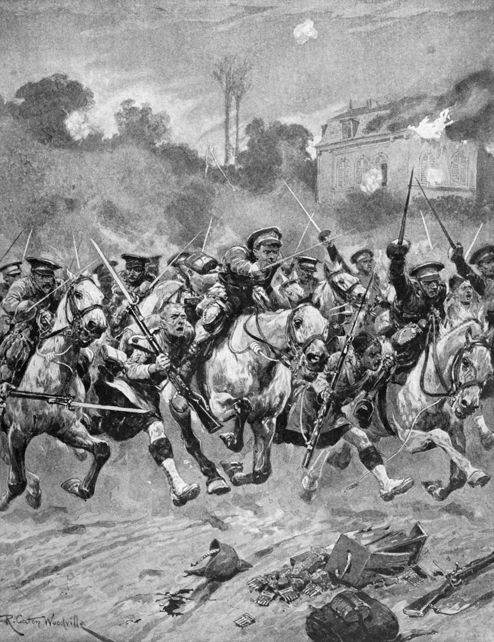 Première Guerre mondiale - Bataille de Saint-Quentin 1914 - Richard Caton II Woodville