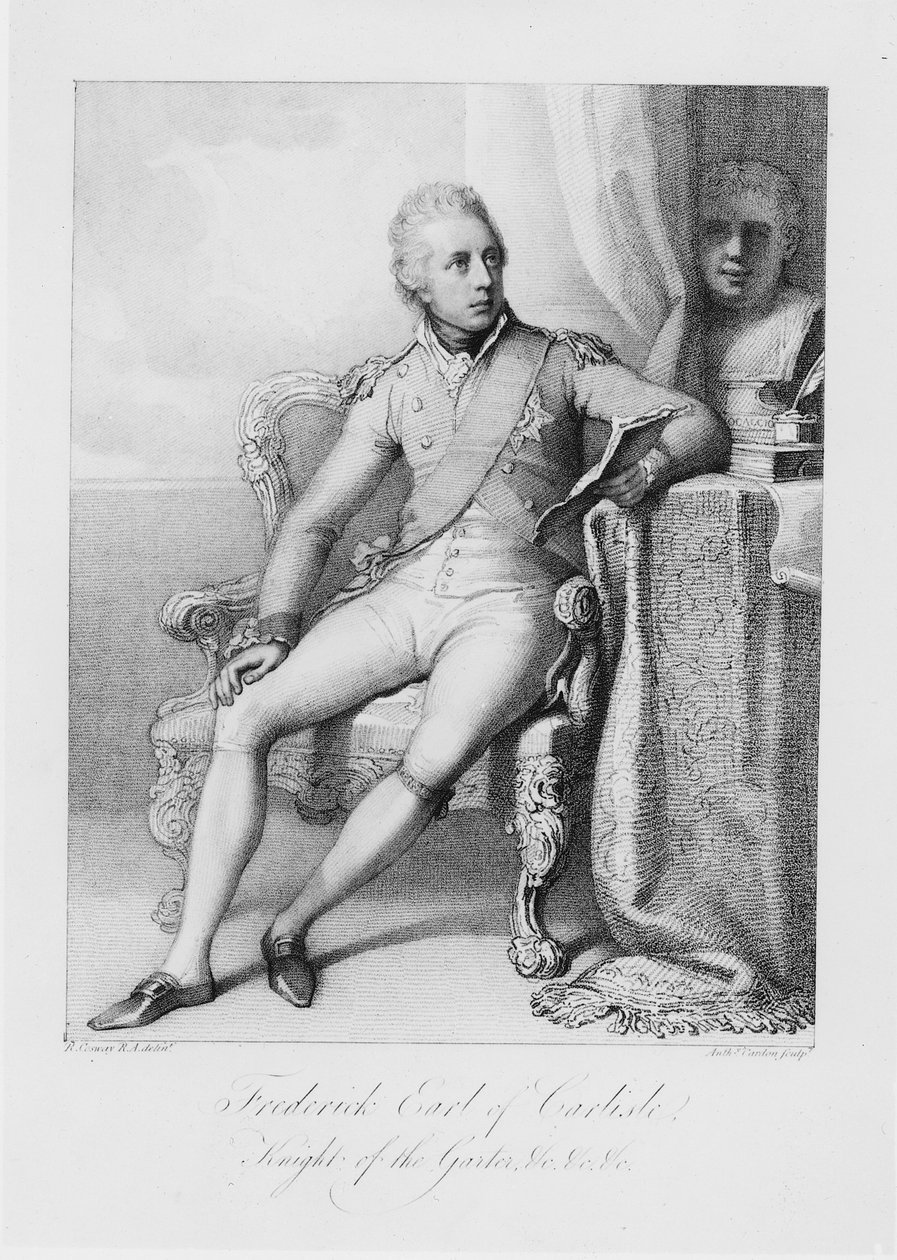 Frederick Comte de Carlisle, Chevalier de la Jarretière - Richard Cosway