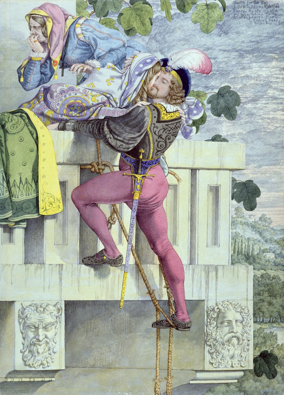 Esquisse pour les Passions.. Amour (1853) - Richard Dadd