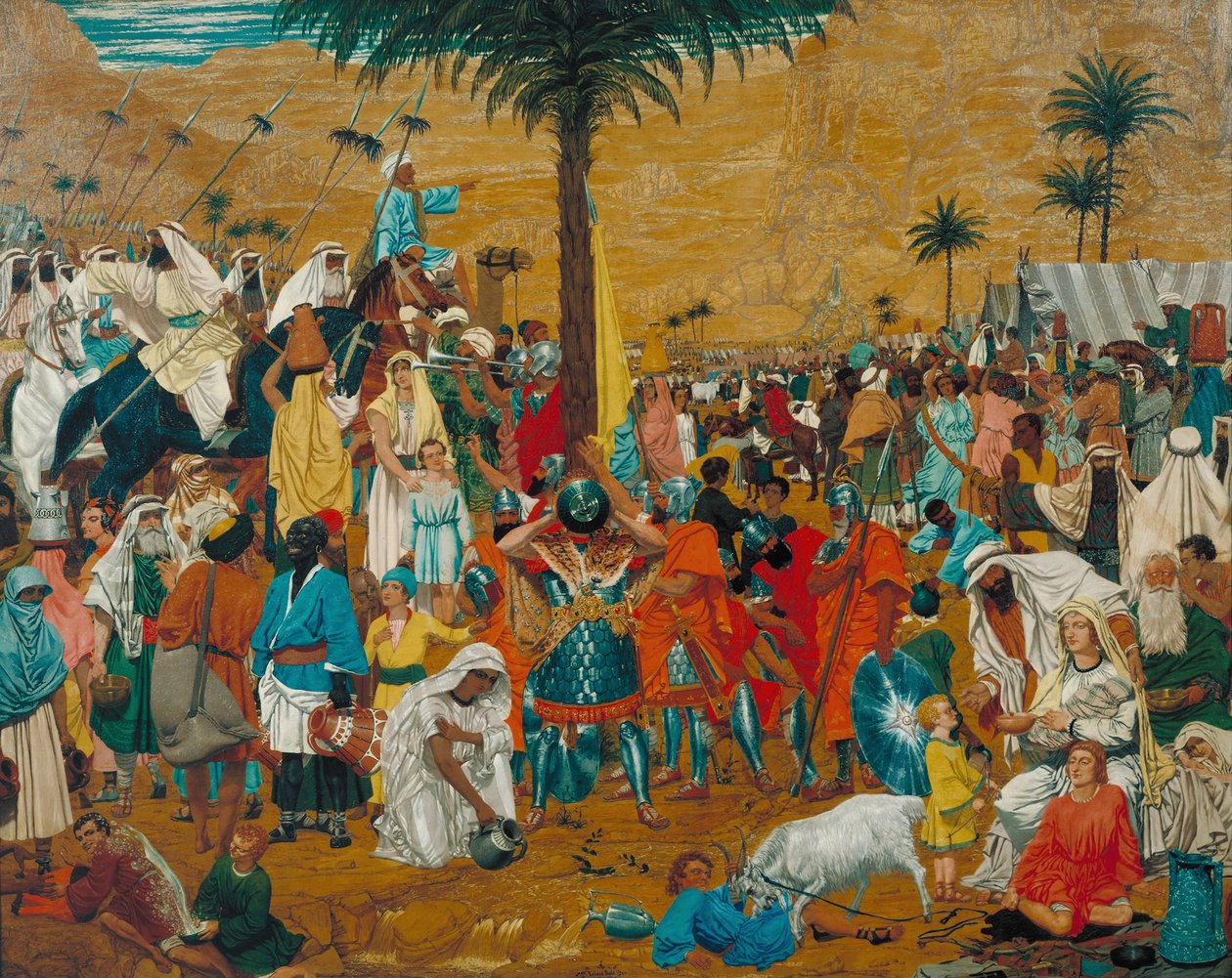 La fuite en Égypte - Richard Dadd