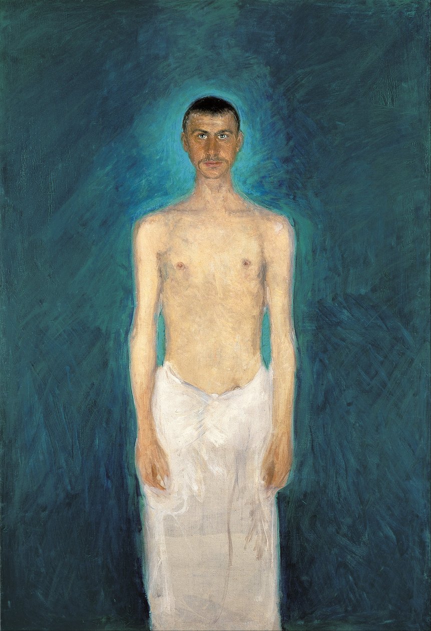 Autoportrait semi-nu - Richard Gerstl
