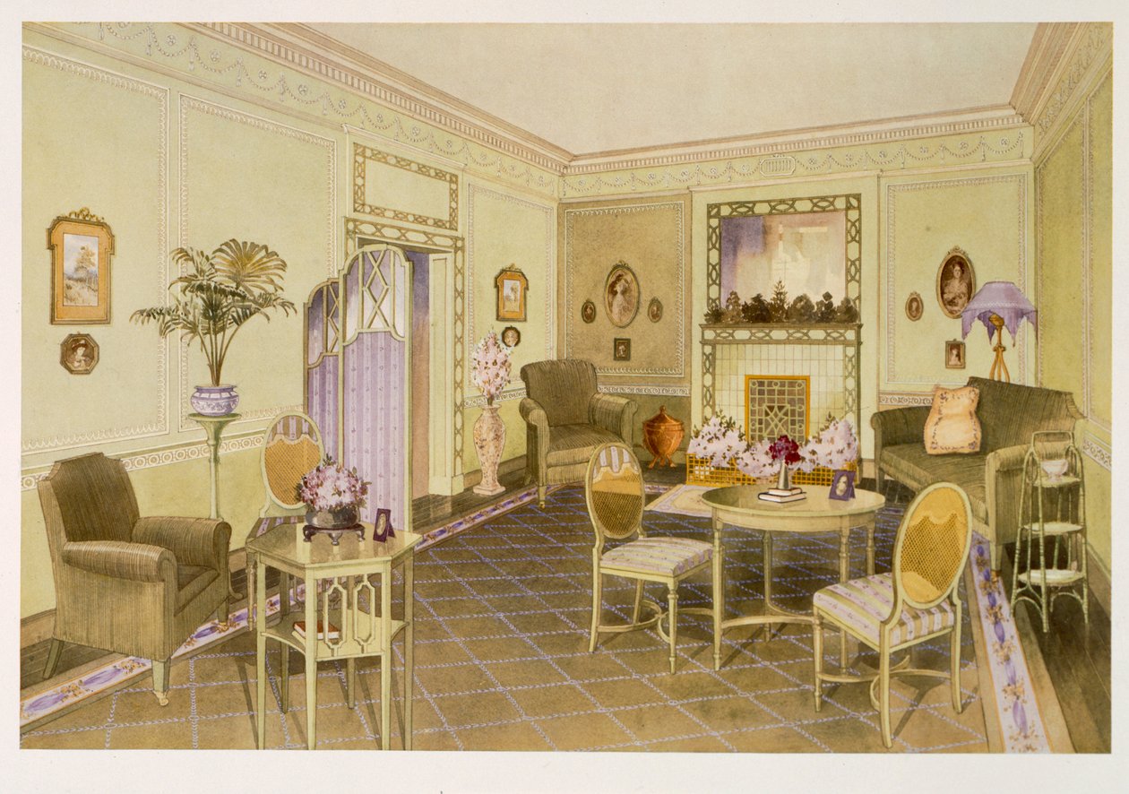Salon vert - Richard Goulburn Lovell