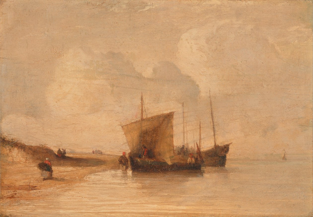 Côte normande - Richard Parkes Bonington