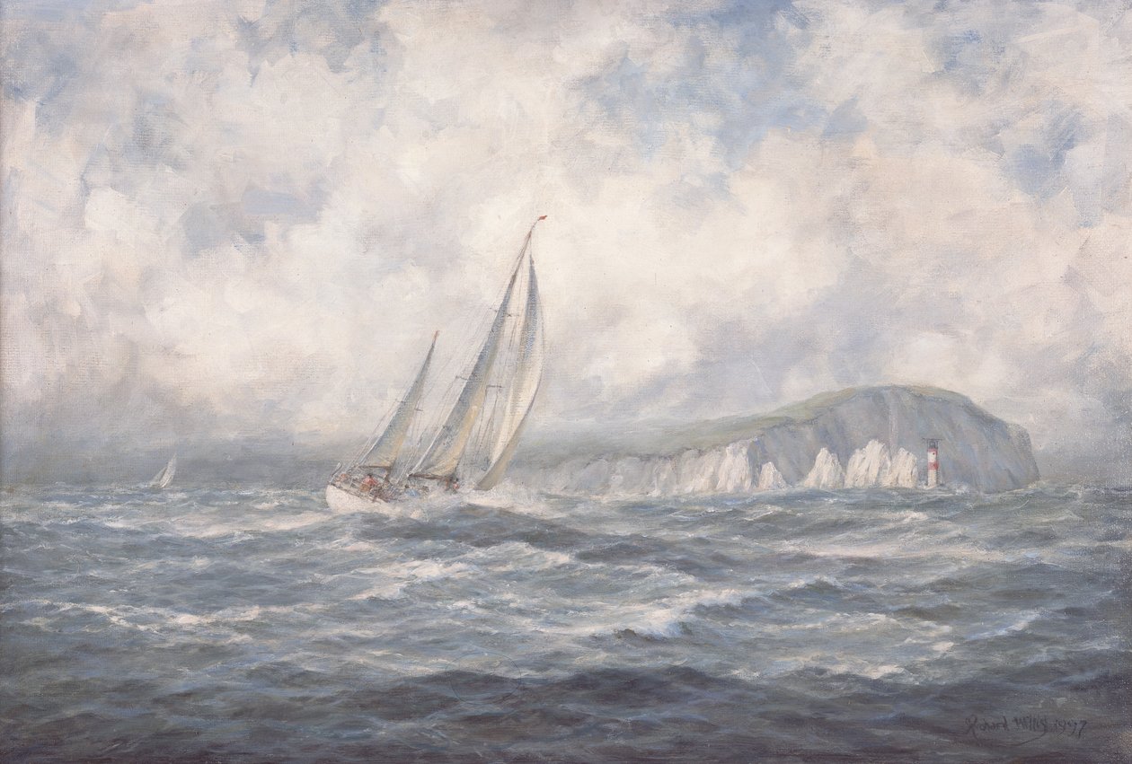 Au large des Aiguilles, Île de Wight, 1997 - Richard Willis