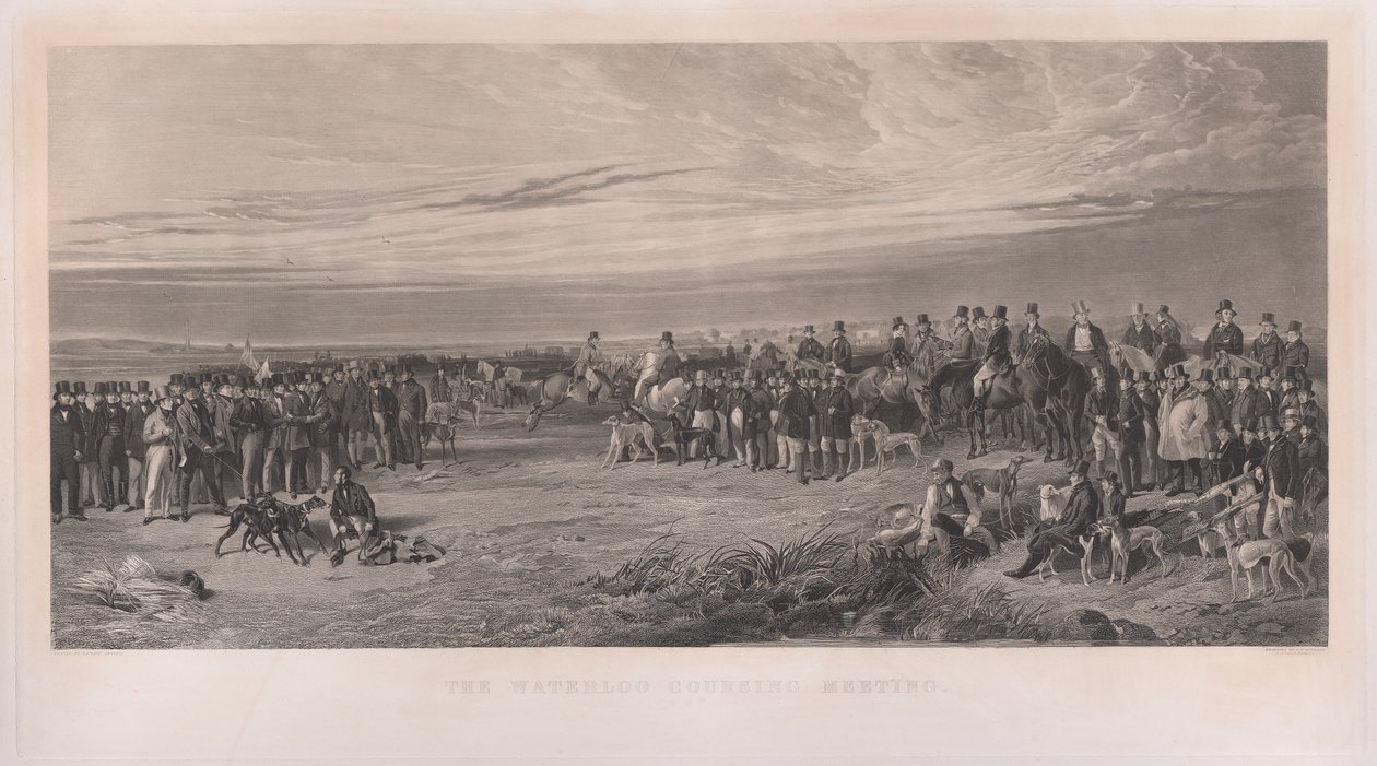 La réunion de coursing de Waterloo - Richard Ansdell