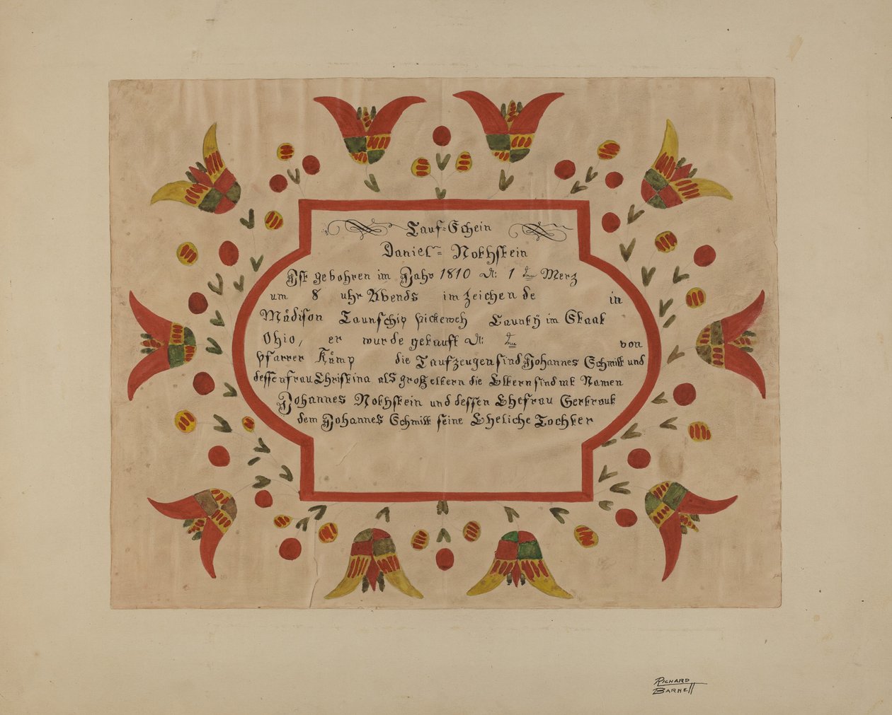 Fraktur - Richard Barnett