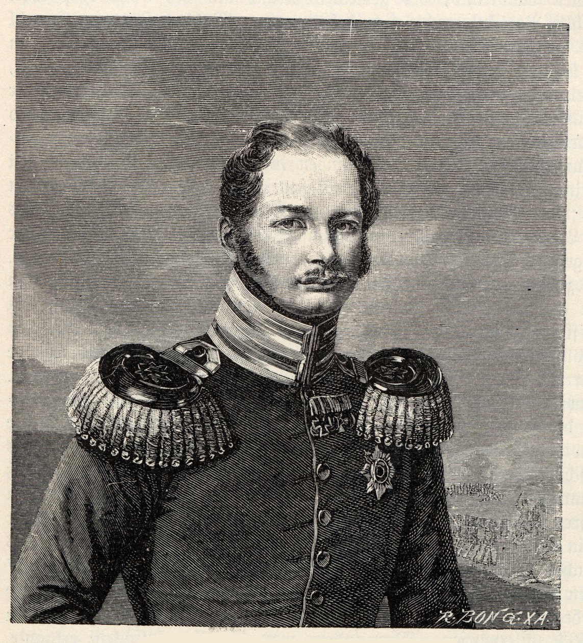 Prince Guillaume de Prusse 1797-1888, 1835 - Richard Bong