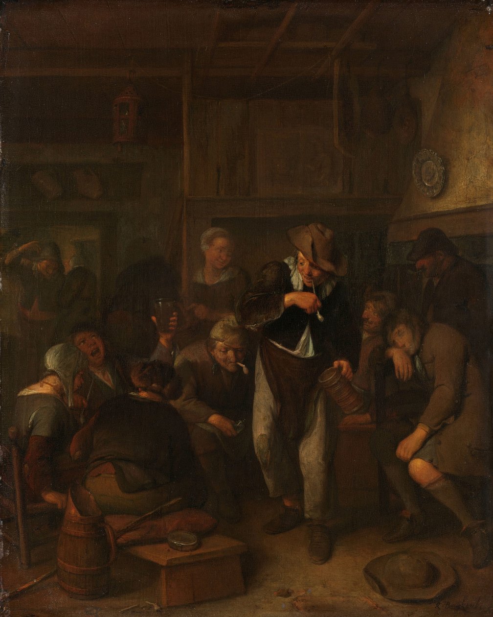 Auberge de campagne - Richard Brakenburg