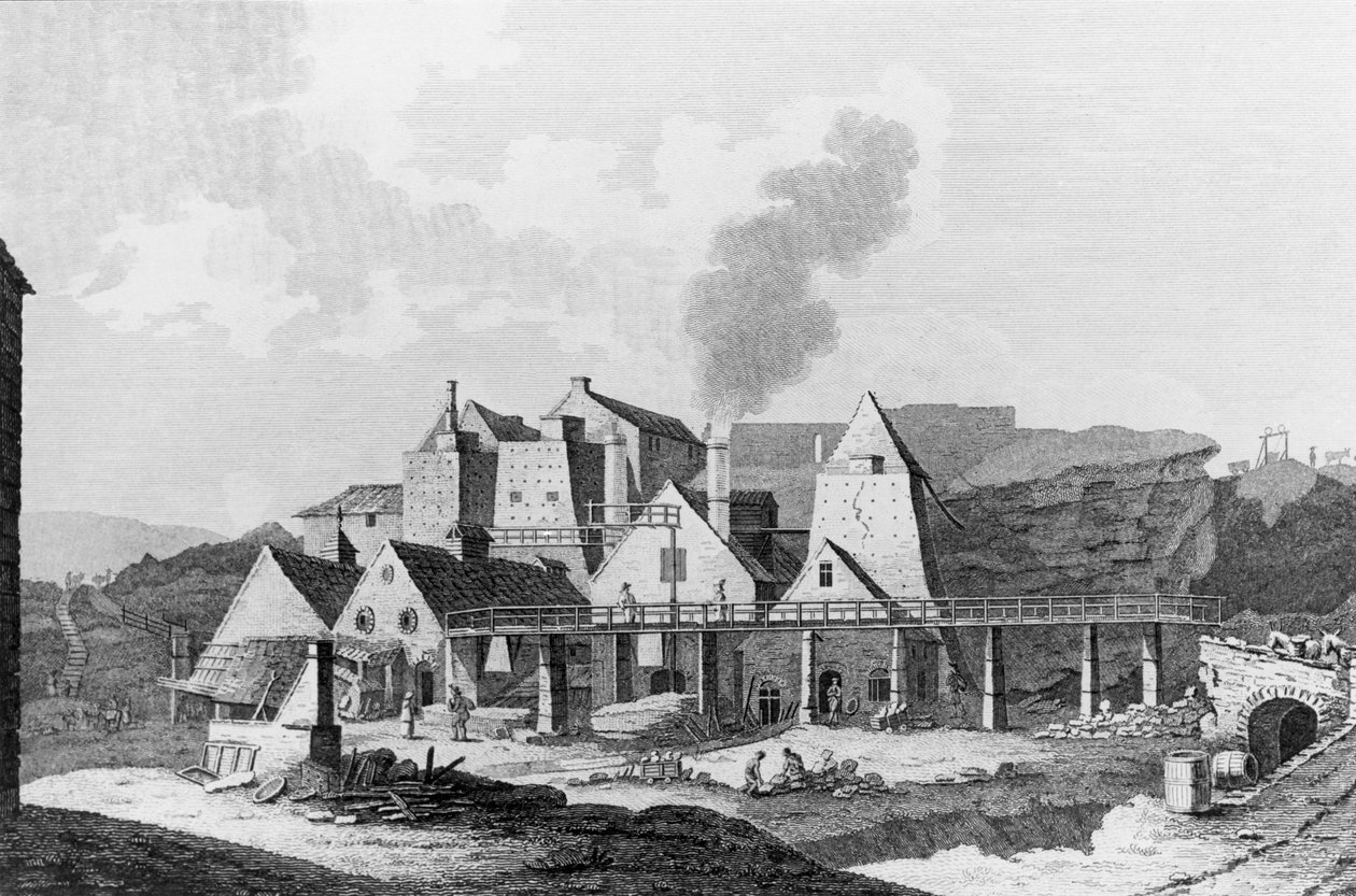 Forges de Blaenavon - Richard Colt (after) Hoare