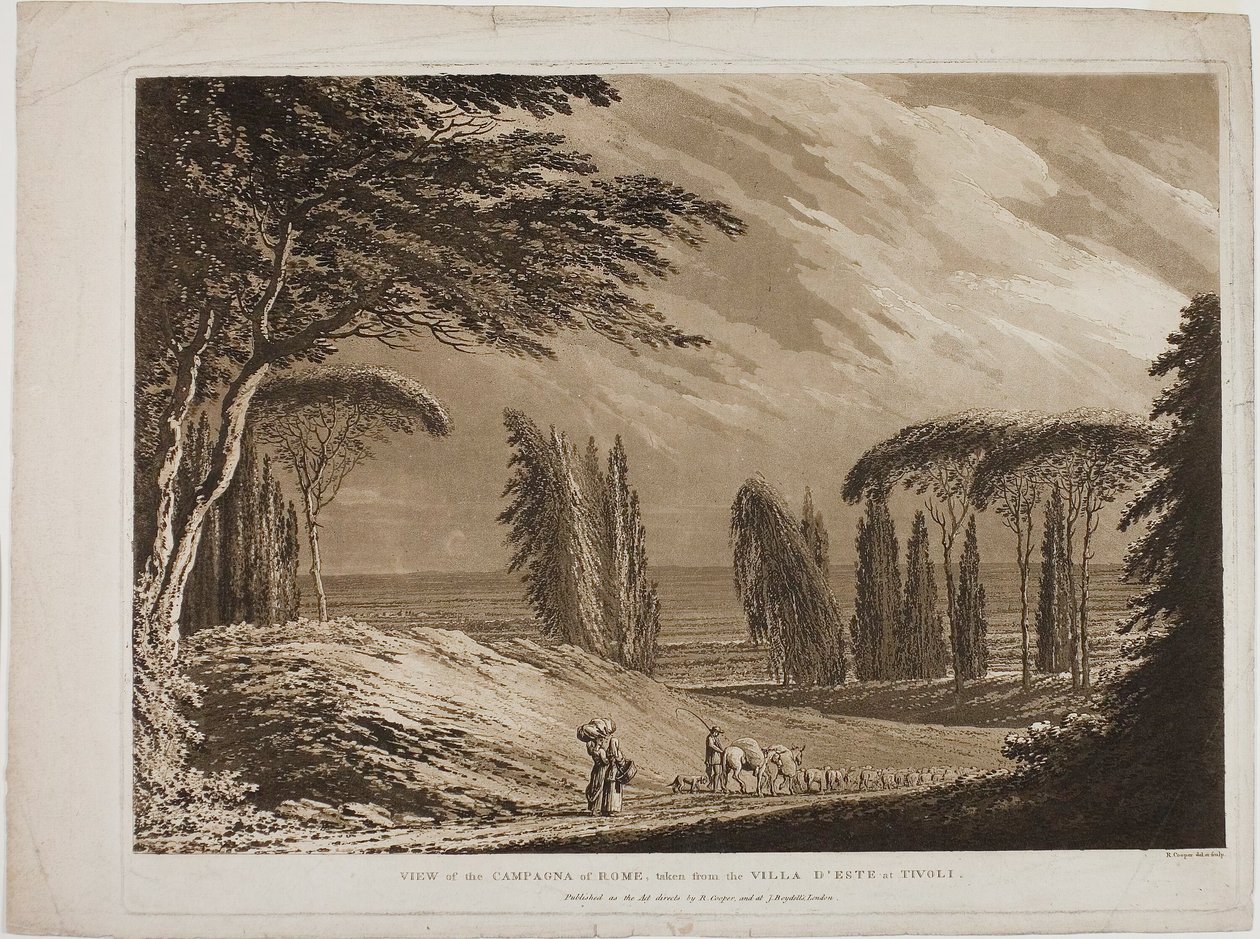 Vue de la Campagne de Rome - Richard Cooper II