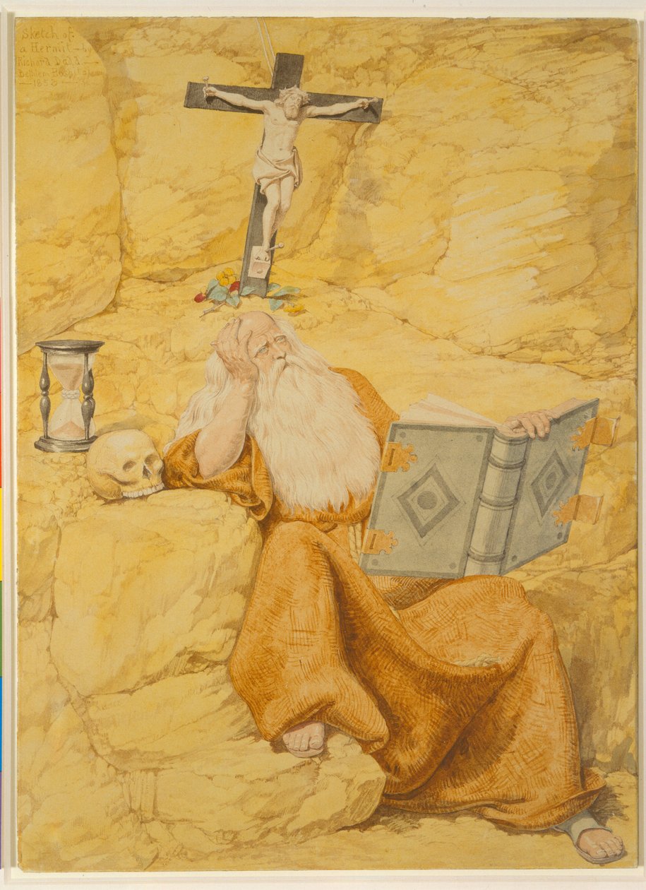 Un ermite, 1853 - Richard Dadd