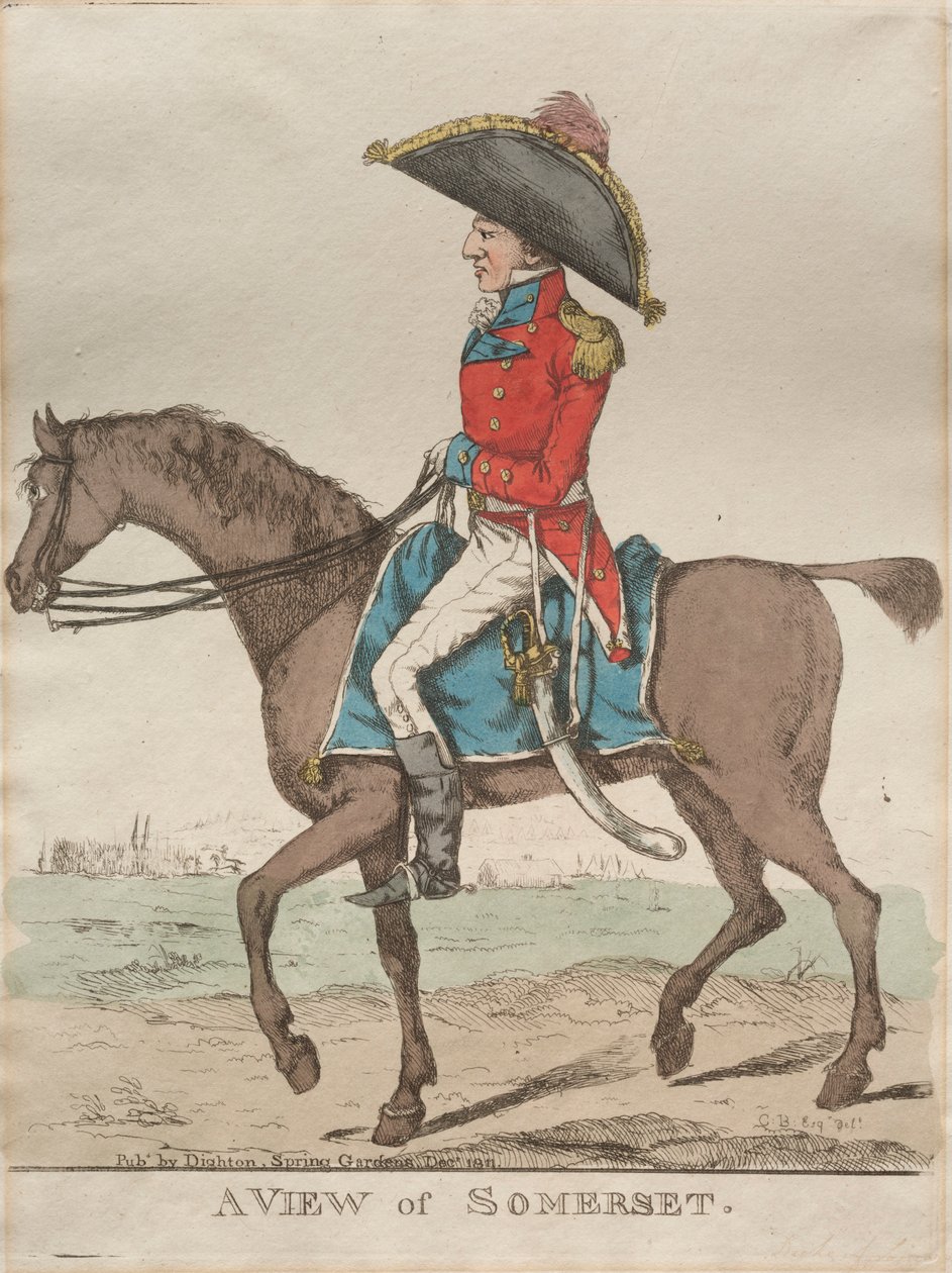 Vue du Somerset, 1811 - Richard Dighton