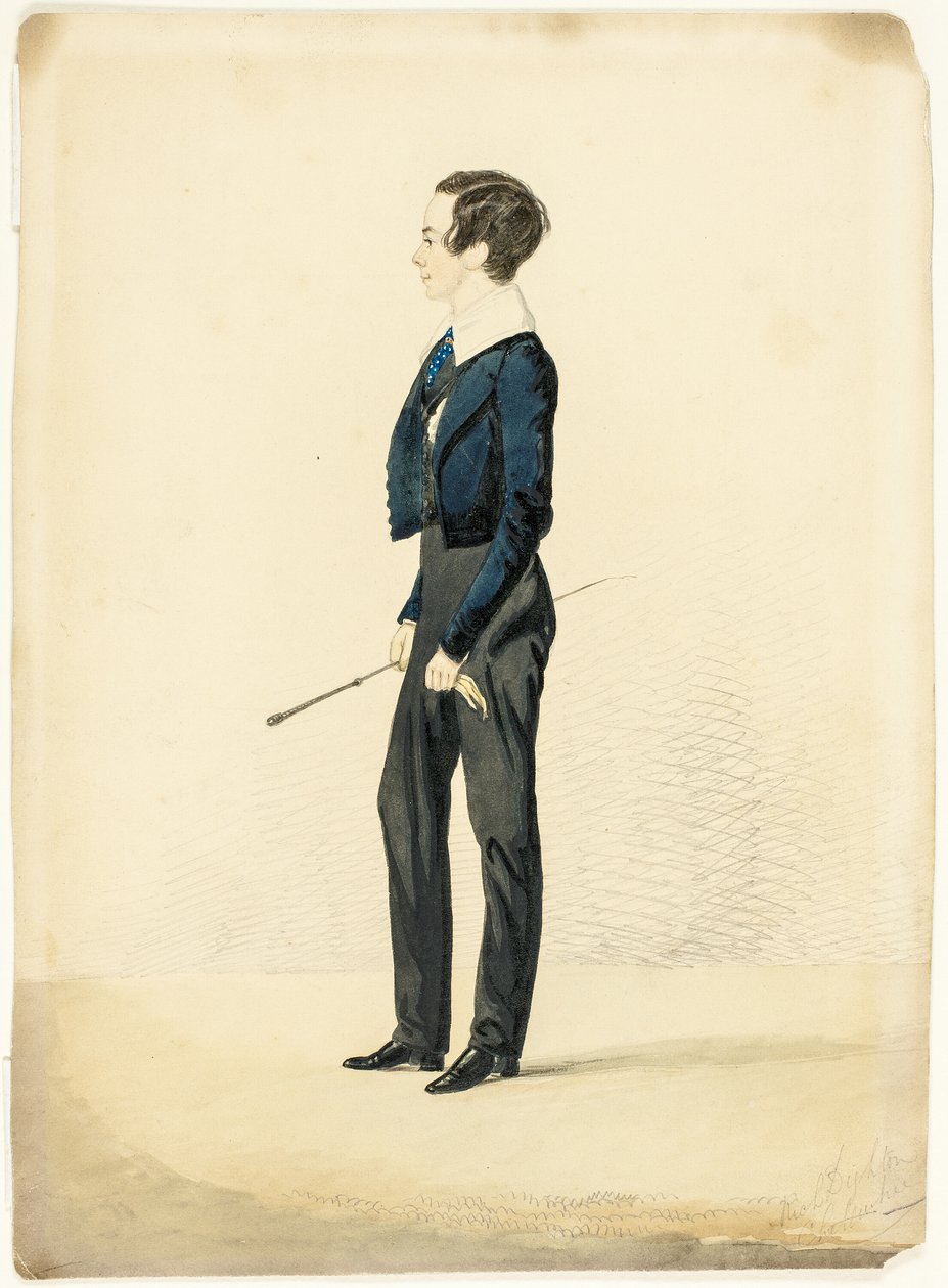 Garçon avec un col Eton - Richard Dighton