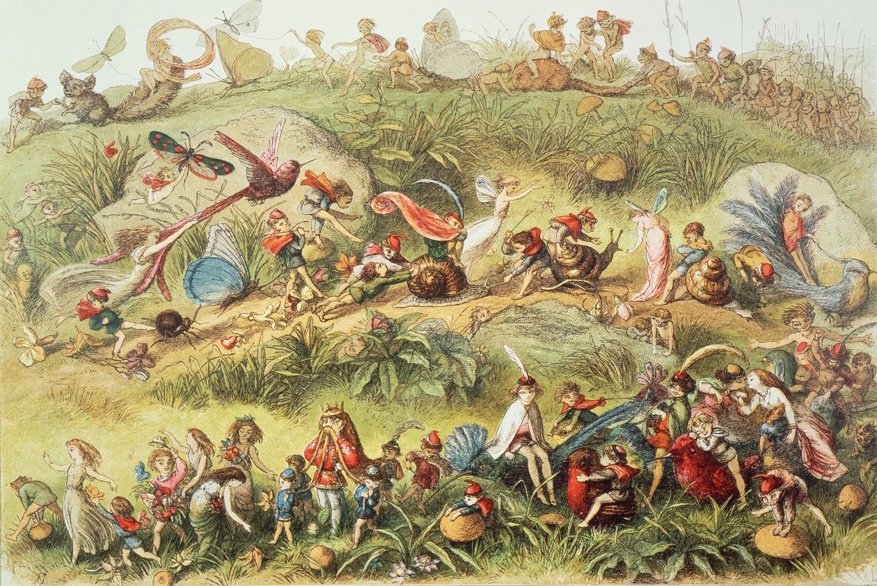 Marche triomphale du roi des elfes - Richard Doyle
